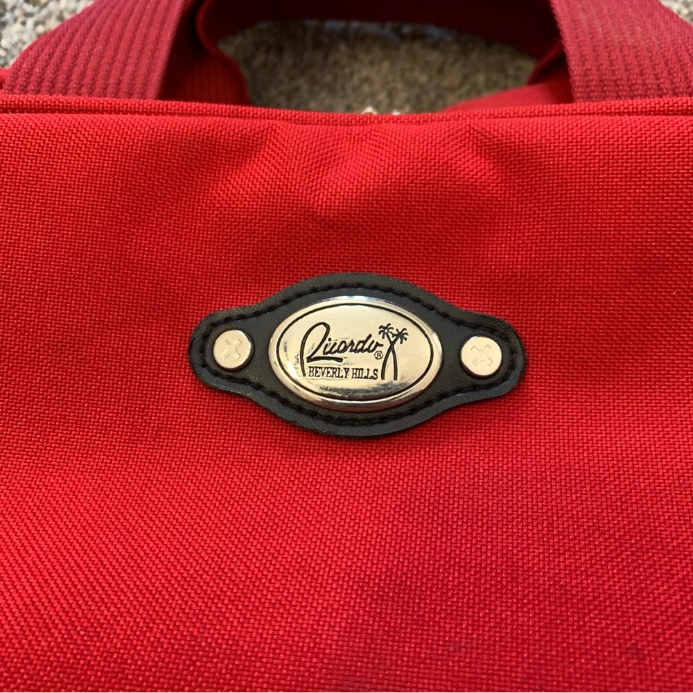 Ricardo Beverly Hills Santa Cruz red carry on bag